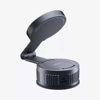 Spigen MFT35-1 OneTap Pro MagSafe magnetski držač za auto za armaturu, vjetrobransko staklo i zaslon, crni