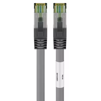 DSIT RJ45 mrežni kabel S/FTP PiMF CAT 8 kabel sivi 0,25 m