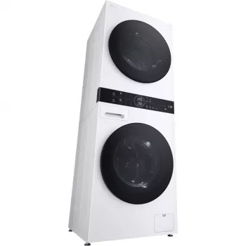 LG WashTower WT1210WWF Wi-Fi perilica-sušilica 12kg s toplinskom pumpom, bijela