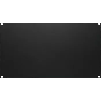 DS-IT 19 inch slijepa ploča za stalak 6U crni čelik (DS-Blind6)