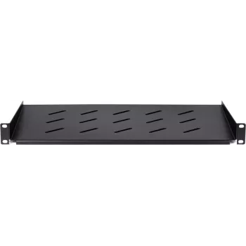 DSIT DS-FH1U250 1U fiksna polica za zidne ormare dubine 450 mm, dubina 250 mm, nosivost 25 kg, crna
