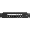DSIT DS-10Patch6-8FTP 10 inch 8-portna FTP CAT6 patch ploča