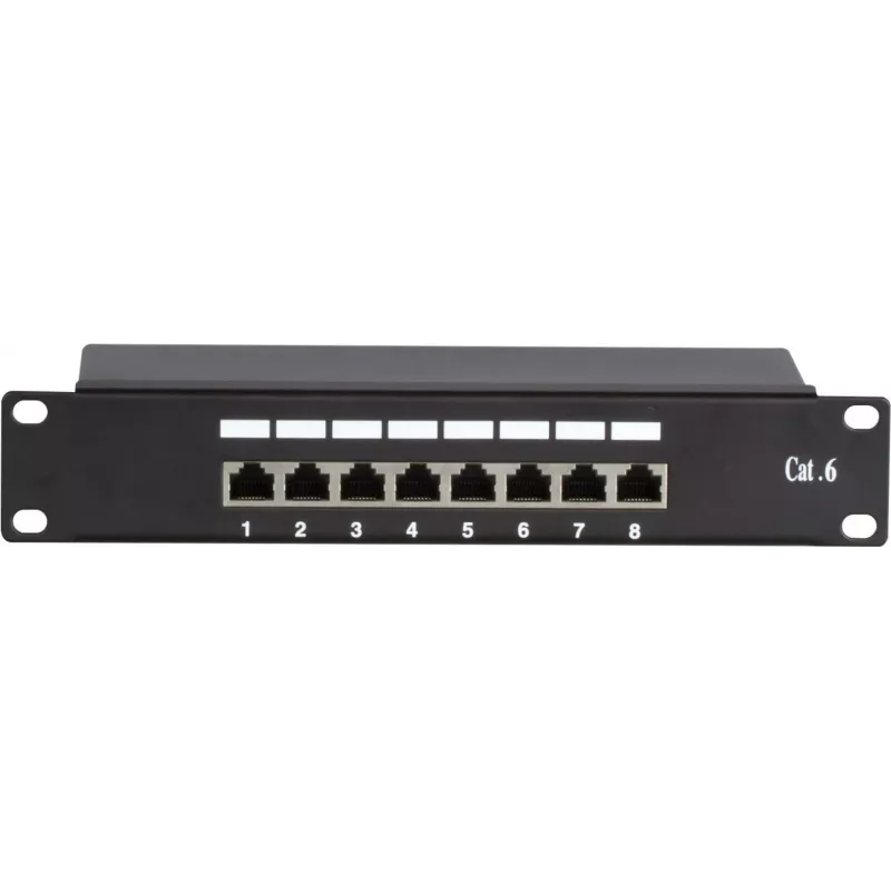 DSIT DS-10Patch6-8FTP 10 inch 8-portna FTP CAT6 patch ploča