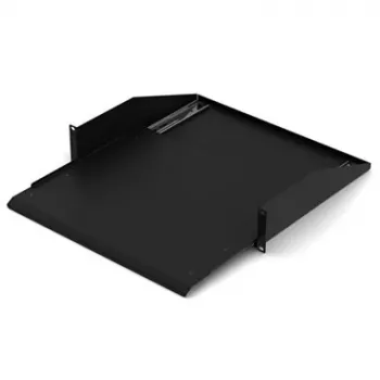 DSIT DS-FHSlide 19 inch klizna polica za zidne ormare dubine 600 mm, nosivost 25 kg, crna
