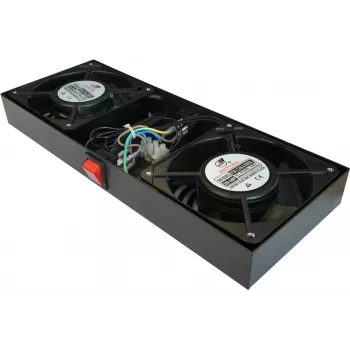 DS-IT Wall-Mount Fan Unit with Thermostat for Network Cabinets (DS-FT-Wall)