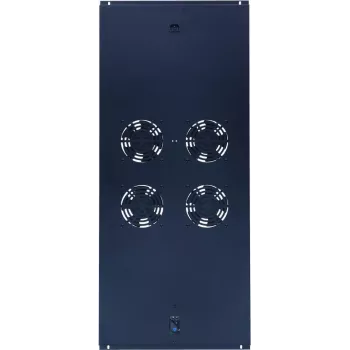 DSIT DS-FT120 Roof Fan Unit for 1200mm Server Racks - 4 Fans with Thermostat, 480 m³/h, 230V, Black