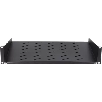 DSIT DS-FH2U450 2U fiksna polica za zidne ormare dubine 600 mm, dubine 450 mm, crna