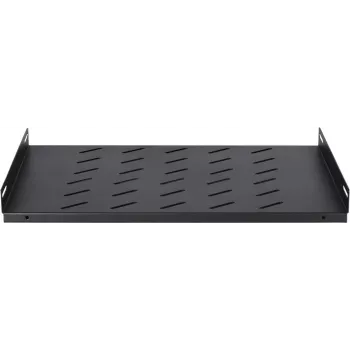 DSIT DS-FH60Wand 1U fiksna polica za zidne ormare dubine 600 mm, nosivost 25 kg, crna