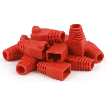 DSIT DANICOM RJ45 zaštitna navlaka, crvena, 10 komada