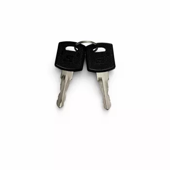 DSIT Replacement Key Set for Outdoor Server Cabinet Doors (9U-22U) - 2 Keys, DS-KEY-OUT-M