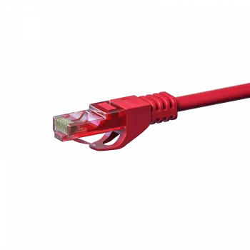 DSIT CAT6 Ethernet patch kabel 100 % bakar U/UTP 1m crveni (DC-65-010)