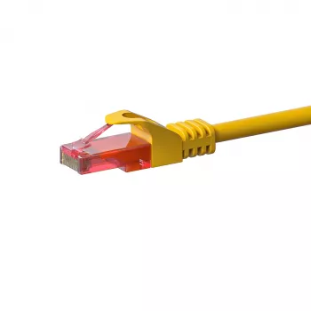 DSIT DC-67-100 CAT6 U/UTP mrežni kabel, 10 m, žuti, 100 % bakar