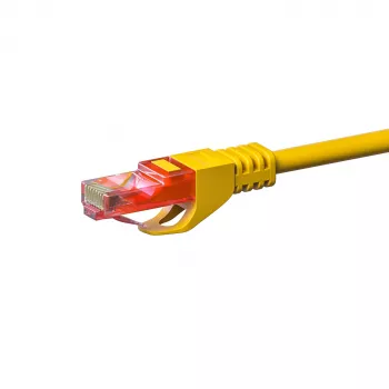 DSIT DC-67-100 CAT6 U/UTP mrežni kabel, 10 m, žuti, 100 % bakar