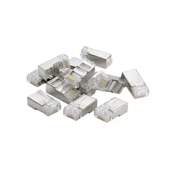DSIT FTP RJ45 CAT6 mrežni konektor za kabele s punim vodičem - pakiranje od 10