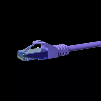 DSIT CAT6a Ethernet patch kabel, U/UTP, 100% bakar, 1m, ljubičasti (DC-U6A8-010)