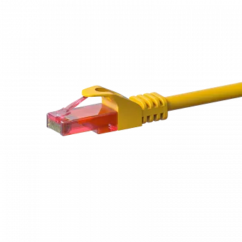 DSIT DC-67-075 CAT6 U/UTP mrežni kabel, 7,5 m, žuti, 100% bakar