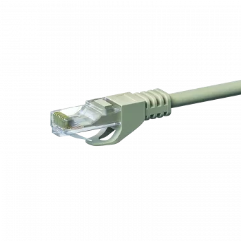 DSIT CAT 6 U/UTP mrežni patch kabel, 3 m, sivi, CCA, RJ45, 1 Gbit/s, 250 MHz