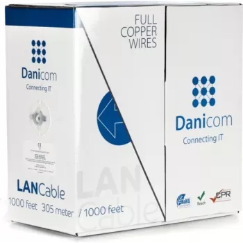 DSIT DANICOM CAT6 100% bakar UTP 305m kabel s punim vodičima - LSZH (Cca) (DC-UTP6-305S-CCA)