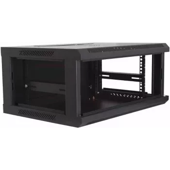 DSIT DS6604 4U zidno serversko kućište sa staklenim vratima, 600x600x280 mm, crno