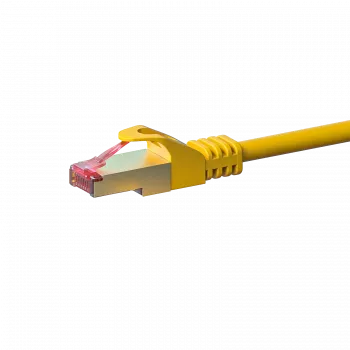 DSIT CAT 6 S/FTP LSOH patch kabel, 0,25 m, žuti