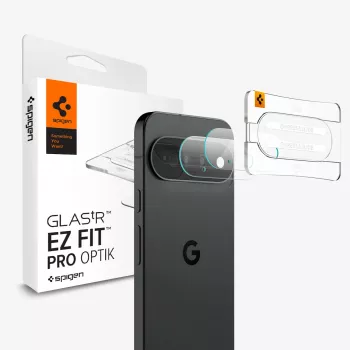 Spigen Optik Pro Glas.tR EZ Fit zaštita kamere 2 komada za Google Pixel 11 prozirna