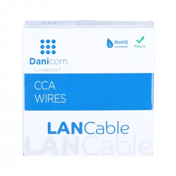 DSIT CAT5e vanjski mrežni kabel U/UTP AWG 26/1 fleksibilni 100m crni