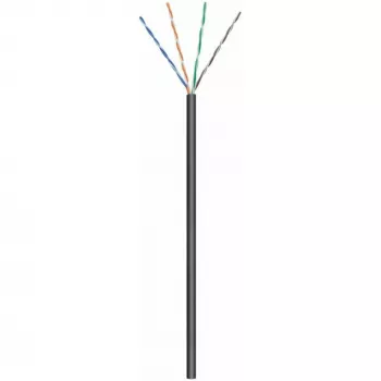 DSIT CAT6 vanjski mrežni kabel U/UTP AWG 24/7 fleksibilni 100m crni