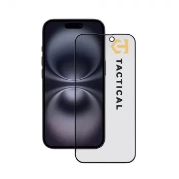 Tactical Glass Shield Privacy 5D zaštitna folija za zaslon za iPhone 15 / 16, crna