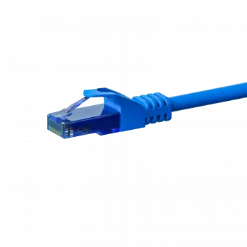 DSIT CAT6a U/UTP 100% bakar patch kabel - 20m, plavi, 10GbE, 500MHz