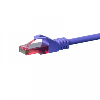 DSIT CAT6 U/UTP mrežni patch kabel, 0,15 m, ljubičasti, 100% bakar (DC-68-001)