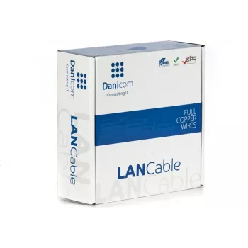 DSIT DANICOM CAT6A U/UTP 50m fleksibilni PVC (Fca) mrežni instalacijski kabel