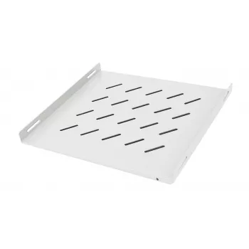 DSIT fiksna polica za vanjske serverske ormare dubine 800 mm, 1U, nosivost 50 kg, svijetlosiva