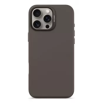 DECODED antibakterijska silikonska maska za iPhone 16 Pro Max MagSafe crna