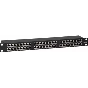 DSIT 19 inch CAT 6a STP patch panel - 48 portova (DS-Patch6a-48STP)