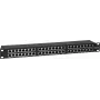 DSIT 19 inch CAT 6a STP patch panel - 48 portova (DS-Patch6a-48STP)