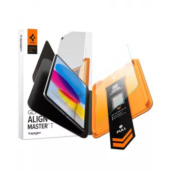Spigen AlignMaster Glass.tR kaljeno staklo zaštita zaslona za iPad 10,9 inch (10. generacija 2022) i iPad 11 inch (11. generacija 2025) - prozirna