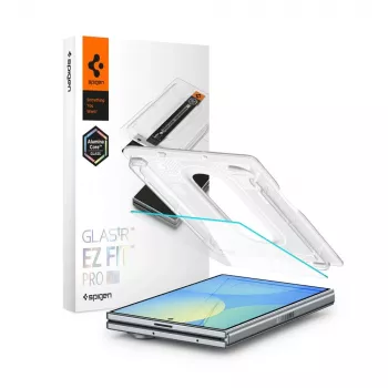 Spigen Glas.tR EZ Fit Pro AC HD kaljeno staklo zaštitna folija za zaslon za Samsung Galaxy Z Fold 8, prozirna