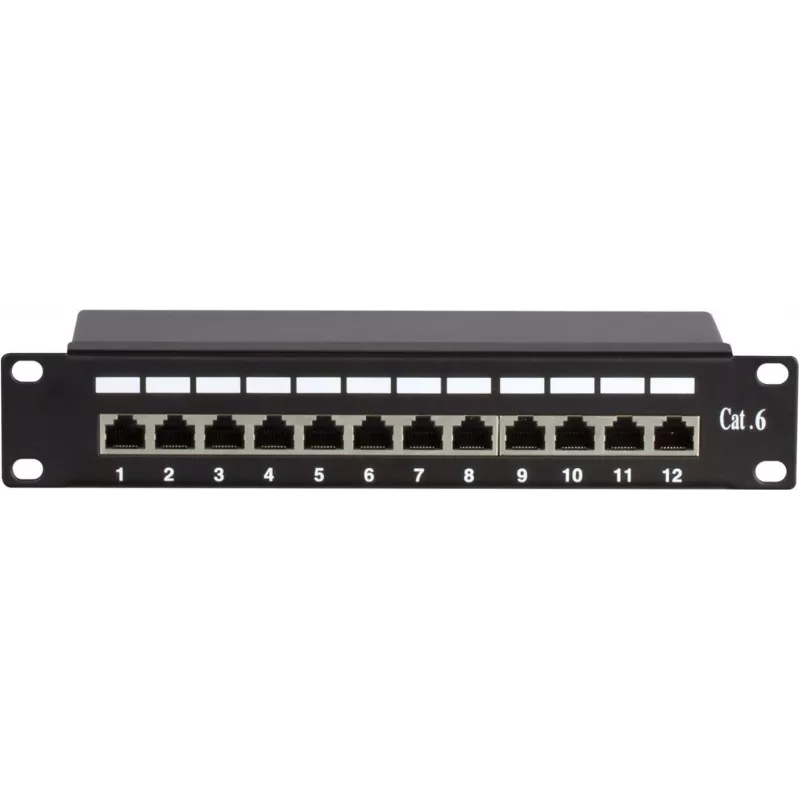DSIT DS-10Patch6-12FTP 10 inch 12-portni FTP CAT6 patch panel