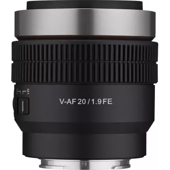 Samyang V-AF 20mm T1.9 Lens for Sony (F1213506101)