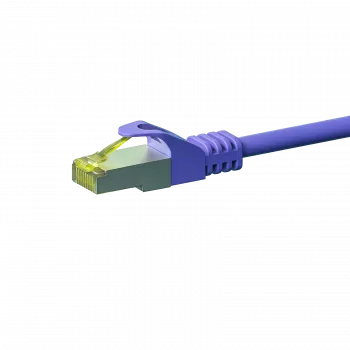 DSIT RJ45 mrežni kabel S/FTP (PiMF) Cat.7 patch kabel, ljubičasti, 1,50 m (DC-78-015)