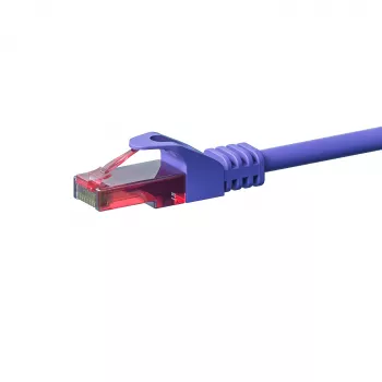 DSIT CAT6 mrežni kabel U/UTP 30m ljubičasti 100% bakar patch kabel RJ45