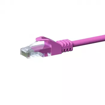DSIT CAT 5e U/UTP mrežni kabel 15m ružičasti CCA