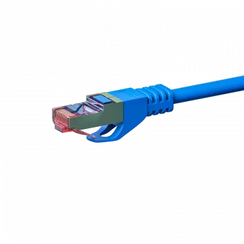 DSIT CAT 6 S/FTP LSOH patch kabel, 0,25 m, plavi