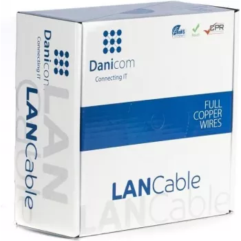 DSIT DANICOM CAT6 UTP 100m PVC Fca mrežni kabel DC-UTP6-100-FCA