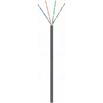 DSIT CAT6 vanjski mrežni kabel, U/UTP, AWG 24/7 (fleksibilni), 305 m, crni, CCA