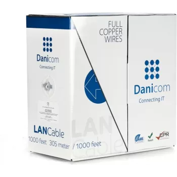DSIT DANICOM CAT6 UTP 305m kabel s punom jezgrom - LSZH (Dca)