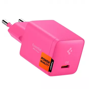 SPIGEN EE301EU-GAN Essential 1-portni mrežni punjač 30W ružičasti