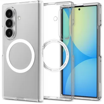 SPIGEN Ultra Hybrid Pro MagSafe maska za Samsung Galaxy Z Fold 8 Ultra prozirna/bijela