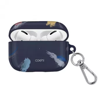 UNIQ Coehl Reverie AirPods Pro futrola - prusko plava cvjetna zaštitna futrola