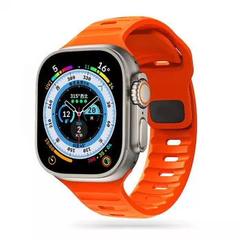 TECH-PROTECT Iconband Line remen za Apple Watch (42/44/45/49 mm) narančasti